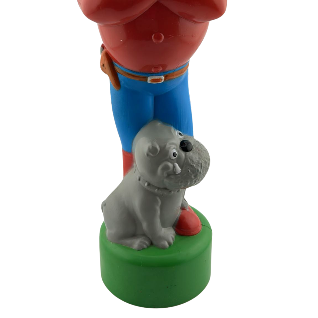 Desperate Dan Dandy Bubble Bath bottle empty 1991