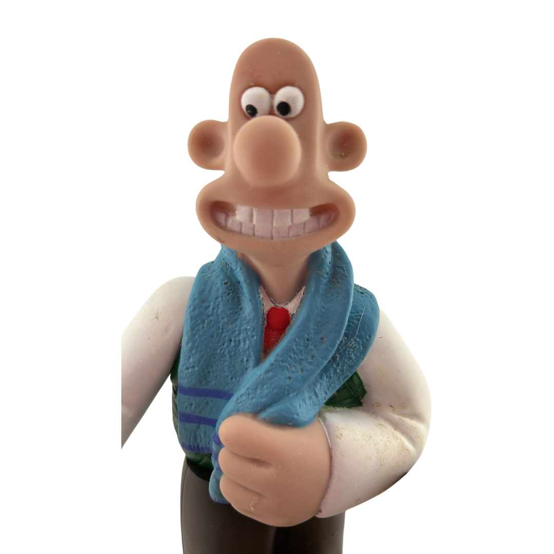 Wallace and Gromit bubble bath empty bottle 1989 Aardman