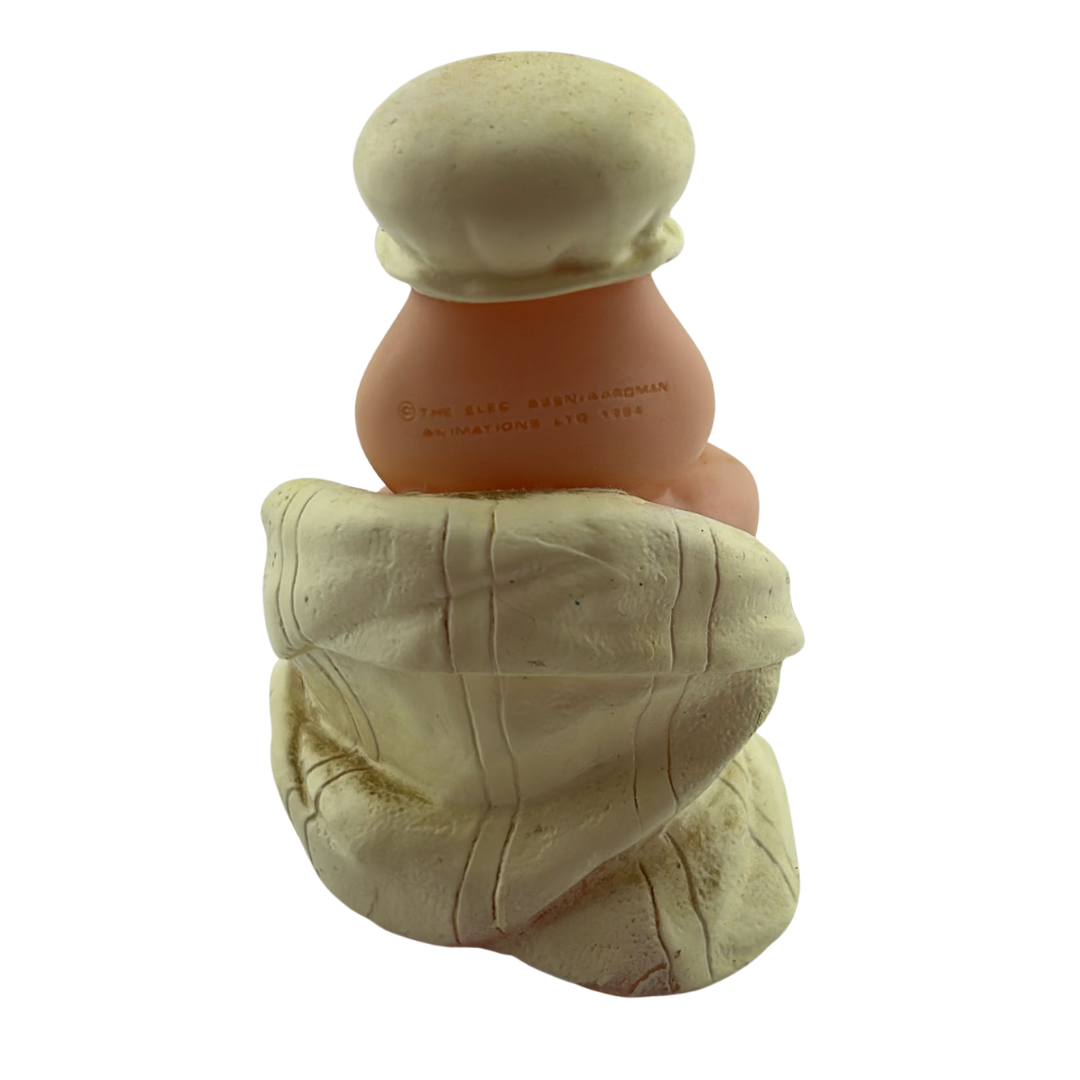 Aardman Pig figure bottle bubble bath top