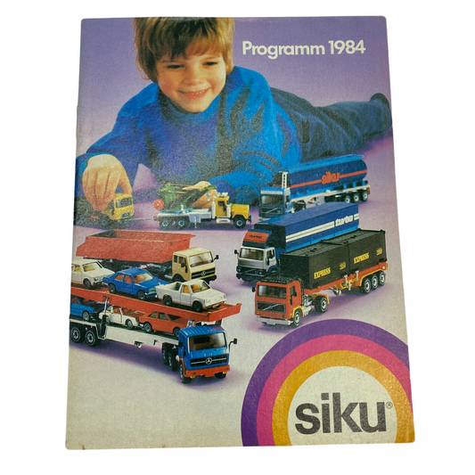 Siku Toys 1974 programm 1984 toy catalogue 106