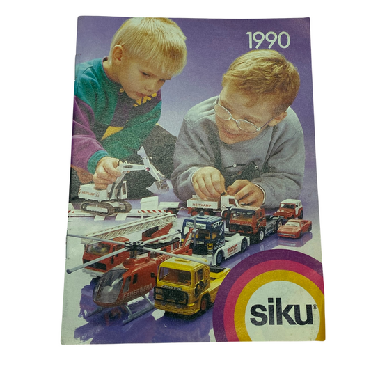 Siku Toys 1974 programm 1990 toy catalogue 111