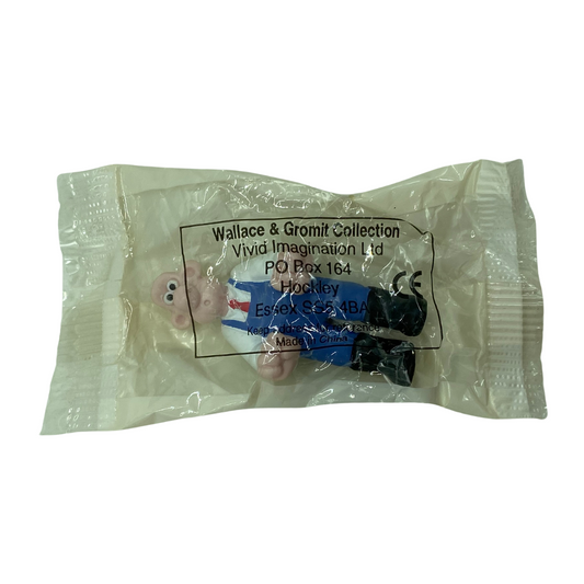 Wallace and Gromit pencil topper free gift from Kellogs cereal still sealed