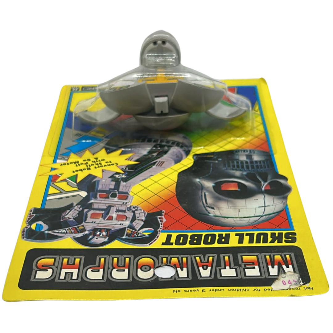 Metamorphs Skull Robot MOC 1980's vintage toy 1C