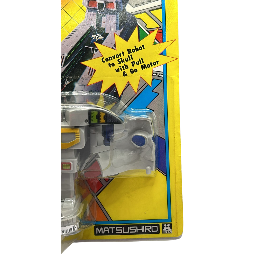 Metamorphs Skull Robot MOC 1980's vintage toy 1C