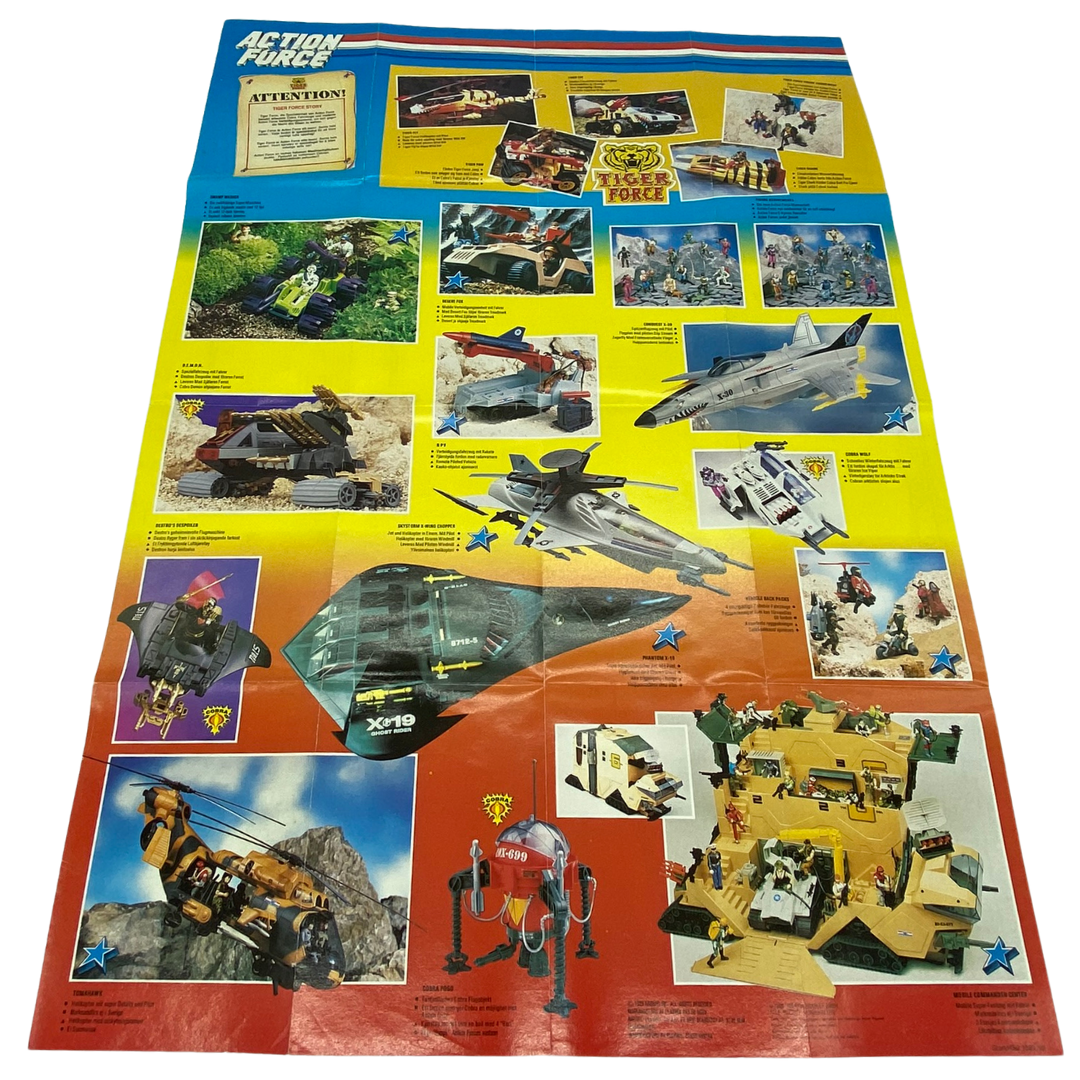 GI Joe Action Force 1989 Vintage Skystorm, Sky Storm instructions poster 433