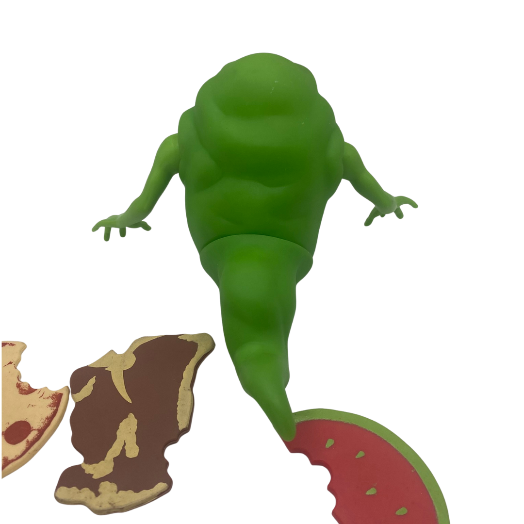 The Real Ghostbusters Slimer green ghost complete GB3
