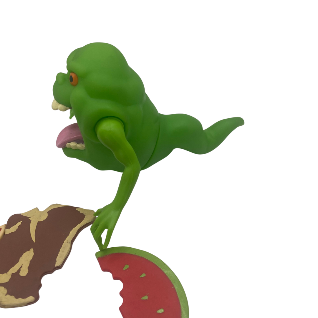 The Real Ghostbusters Slimer green ghost complete GB3