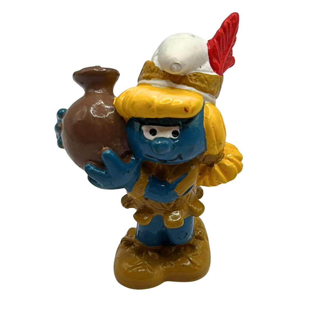 Smurfs Smurfette figure 1983 by Schleich made in Hong Kong 327A