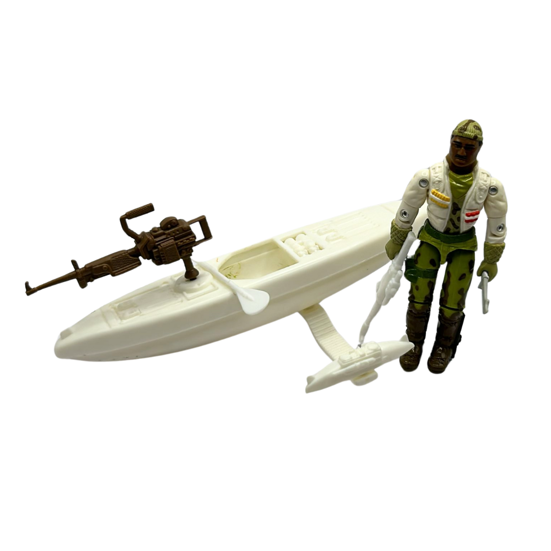 Action Force, G.I.Joe Stalker, V2 complete Canoe kyak 64