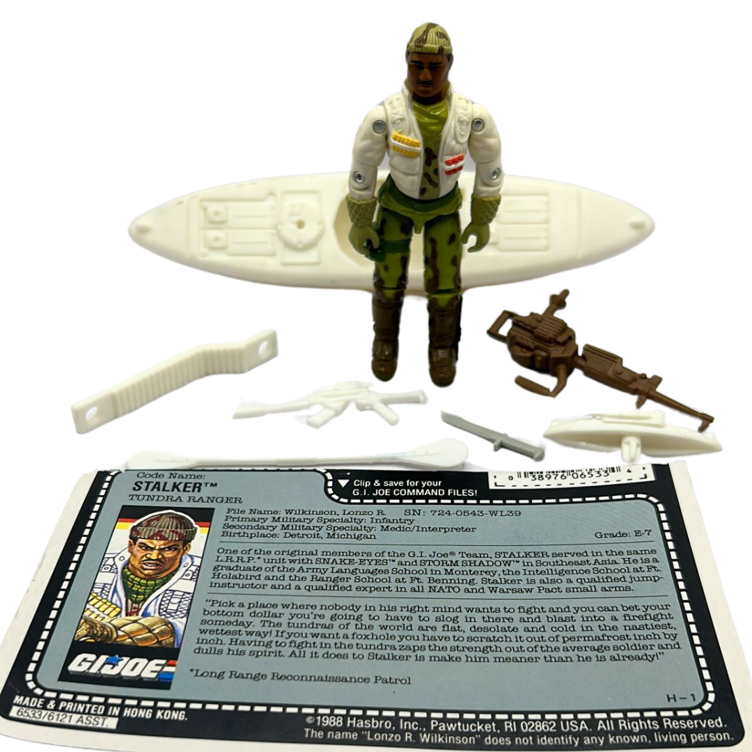 Action Force, G.I.Joe Stalker, V2 complete Canoe kyak 64