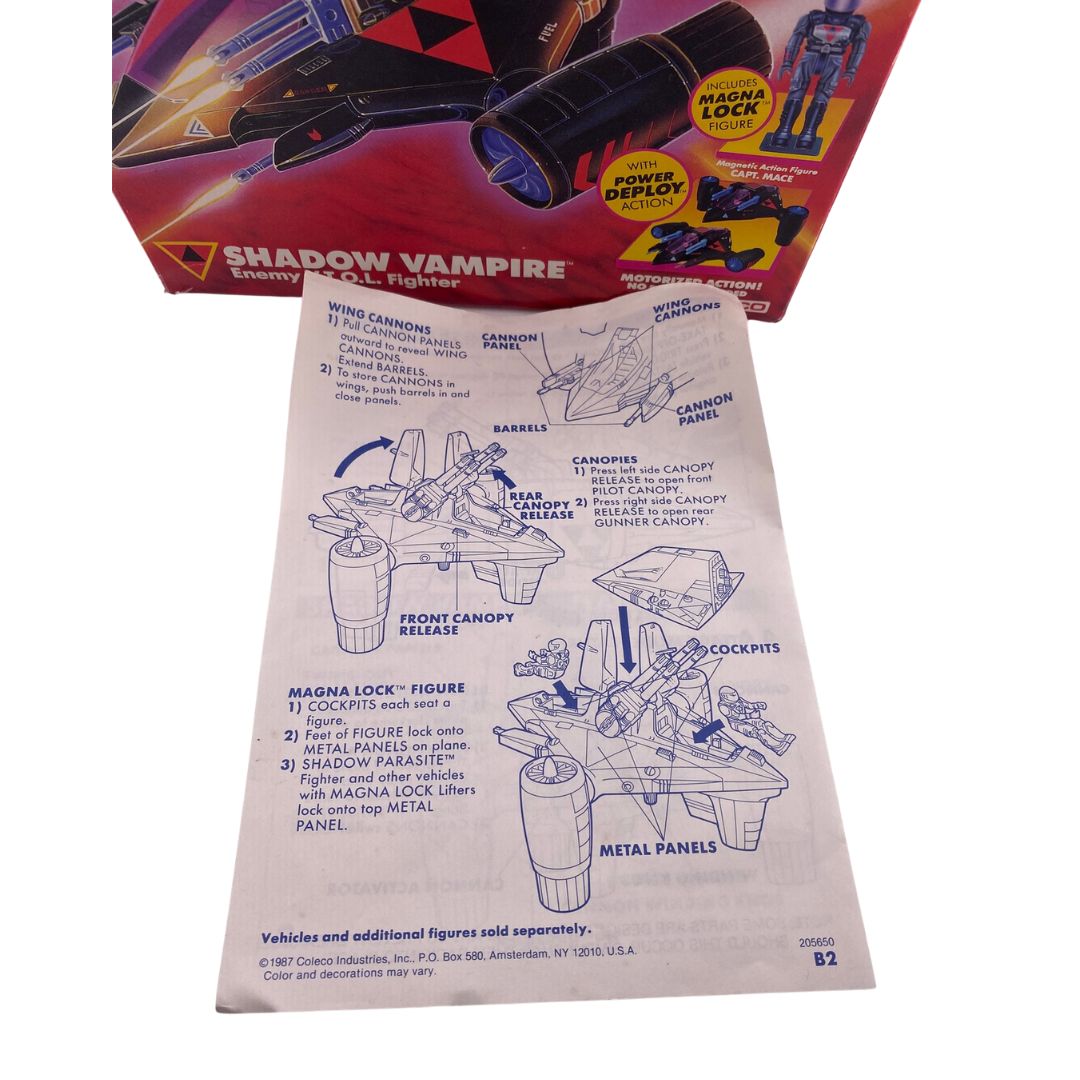 Starcom Shadow Vampire complete with Cap Mace & box working mechanism 465