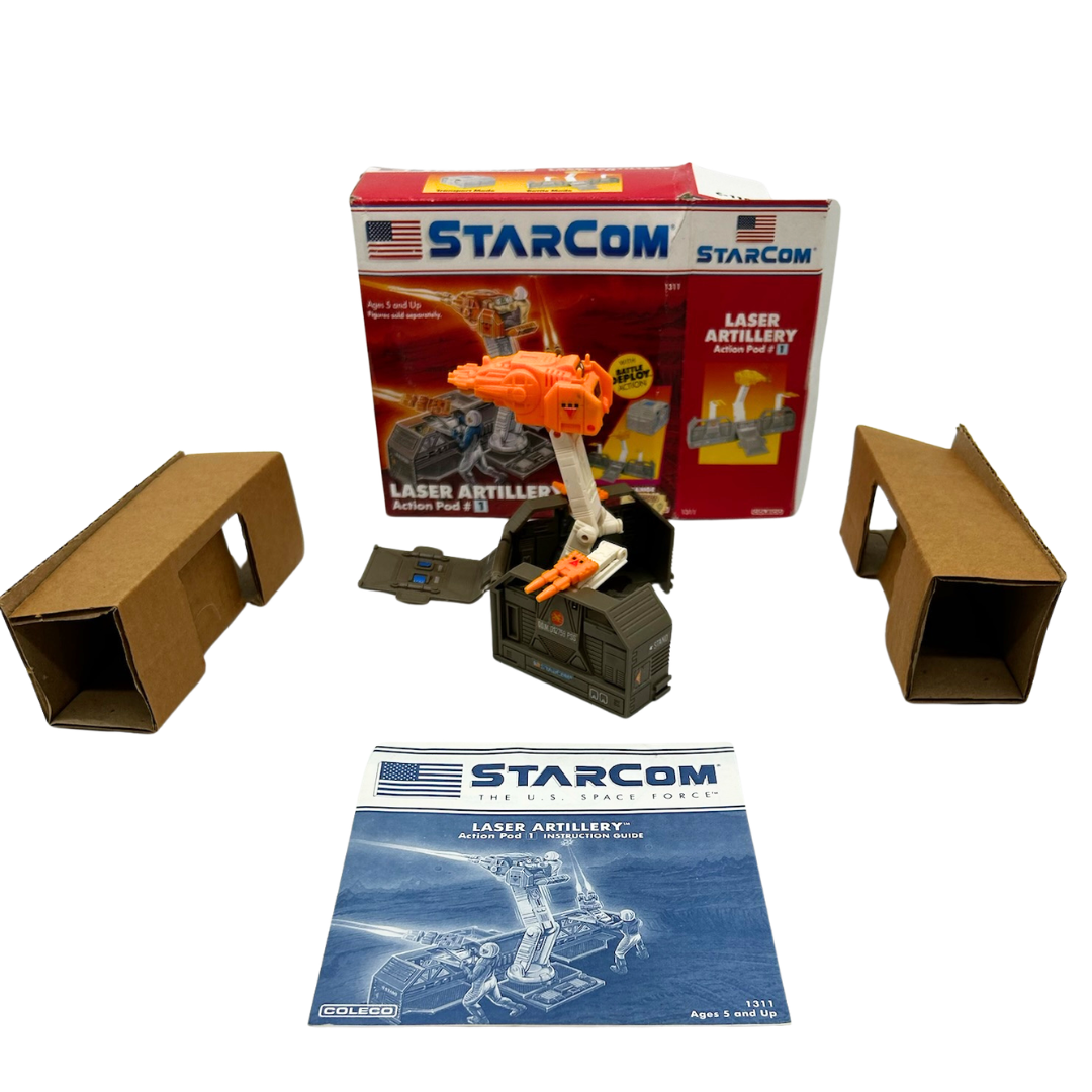 Starcom Laser Artillery Action Pod complete with box & inserts 755