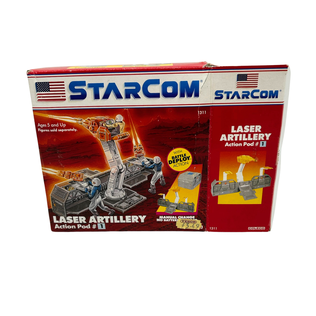 Starcom Laser Artillery Action Pod complete with box & inserts 755