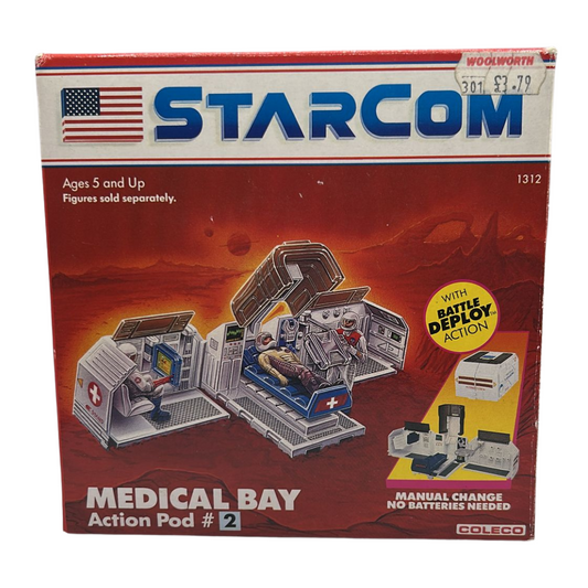 Starcom Medical Bay Action Pod with inserts 879
