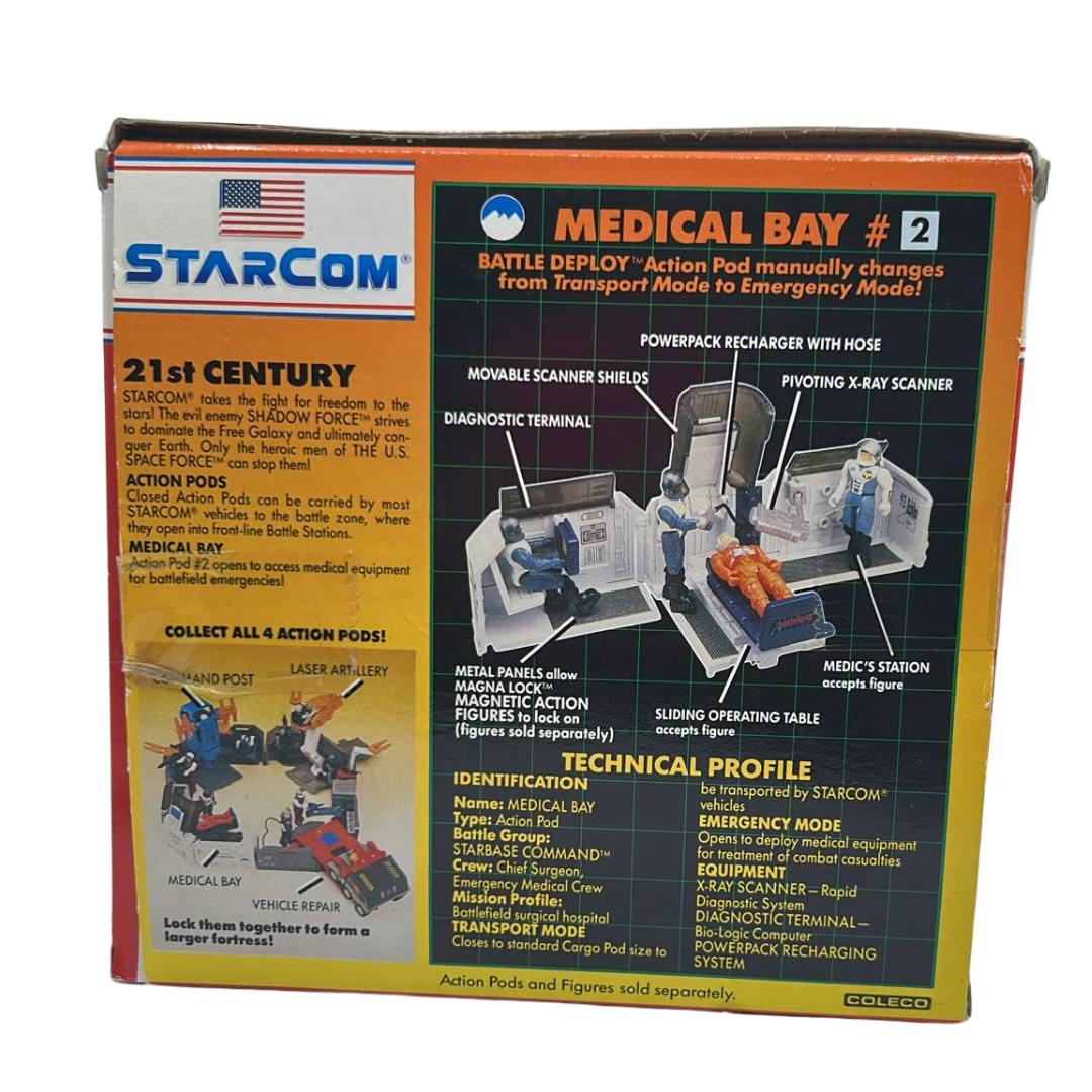 Starcom Medical Bay Action Pod with inserts 879