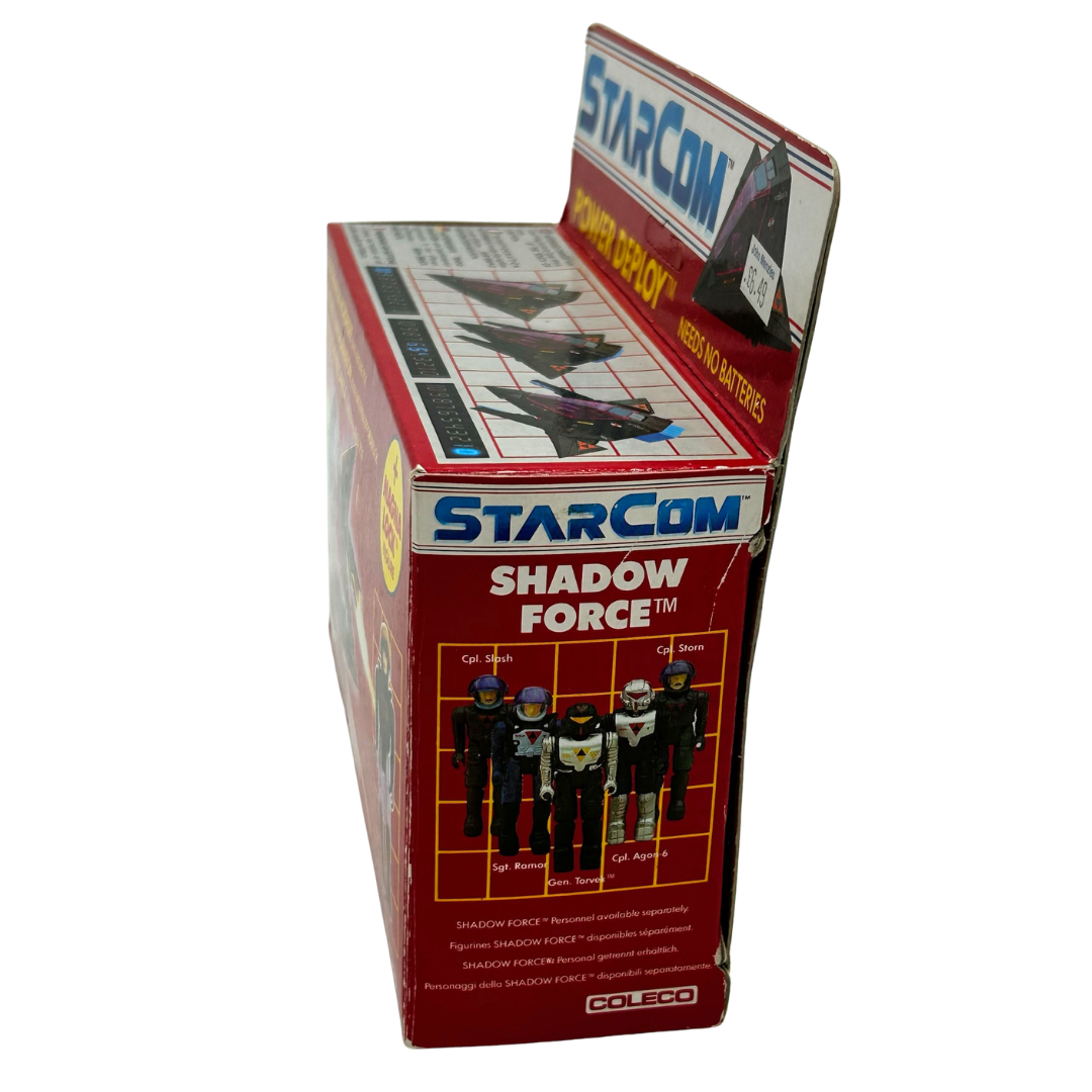 Starcom Shadow Parasite & Lt Magg with box used sticker sheet & instructions 185