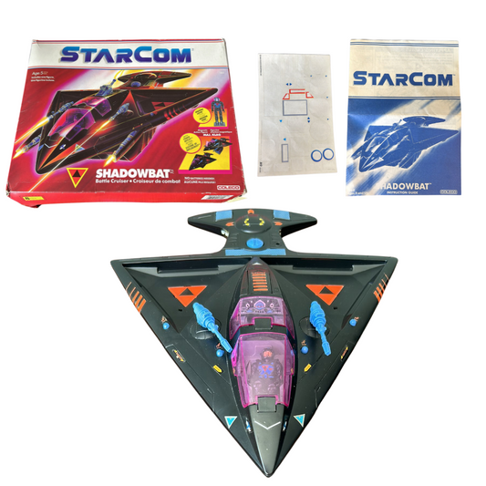 Starcom Shadowbat complete with Maj Klag boxed & instructions fully working 211