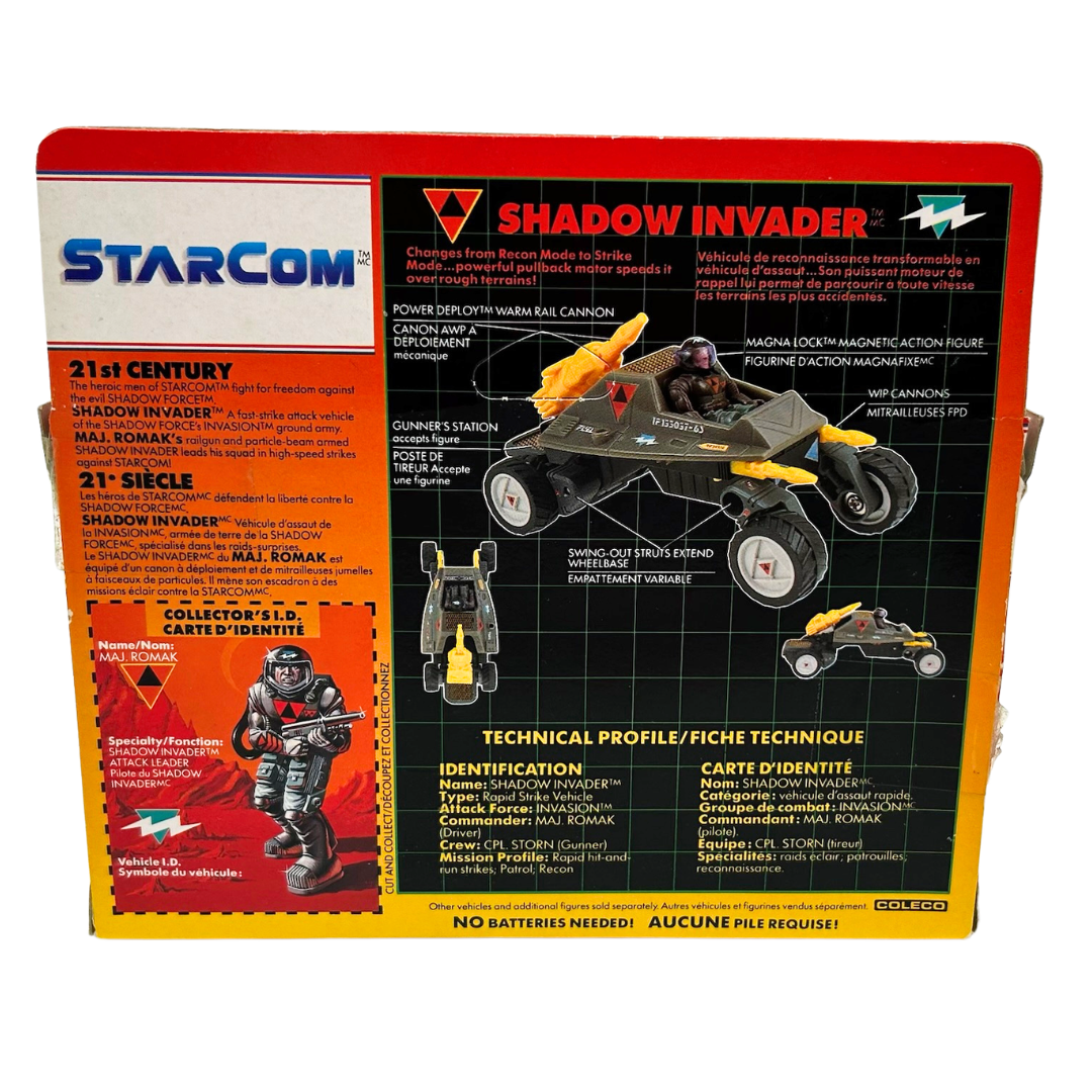 Starcom Shadow Invader with Maj Romak in box 948