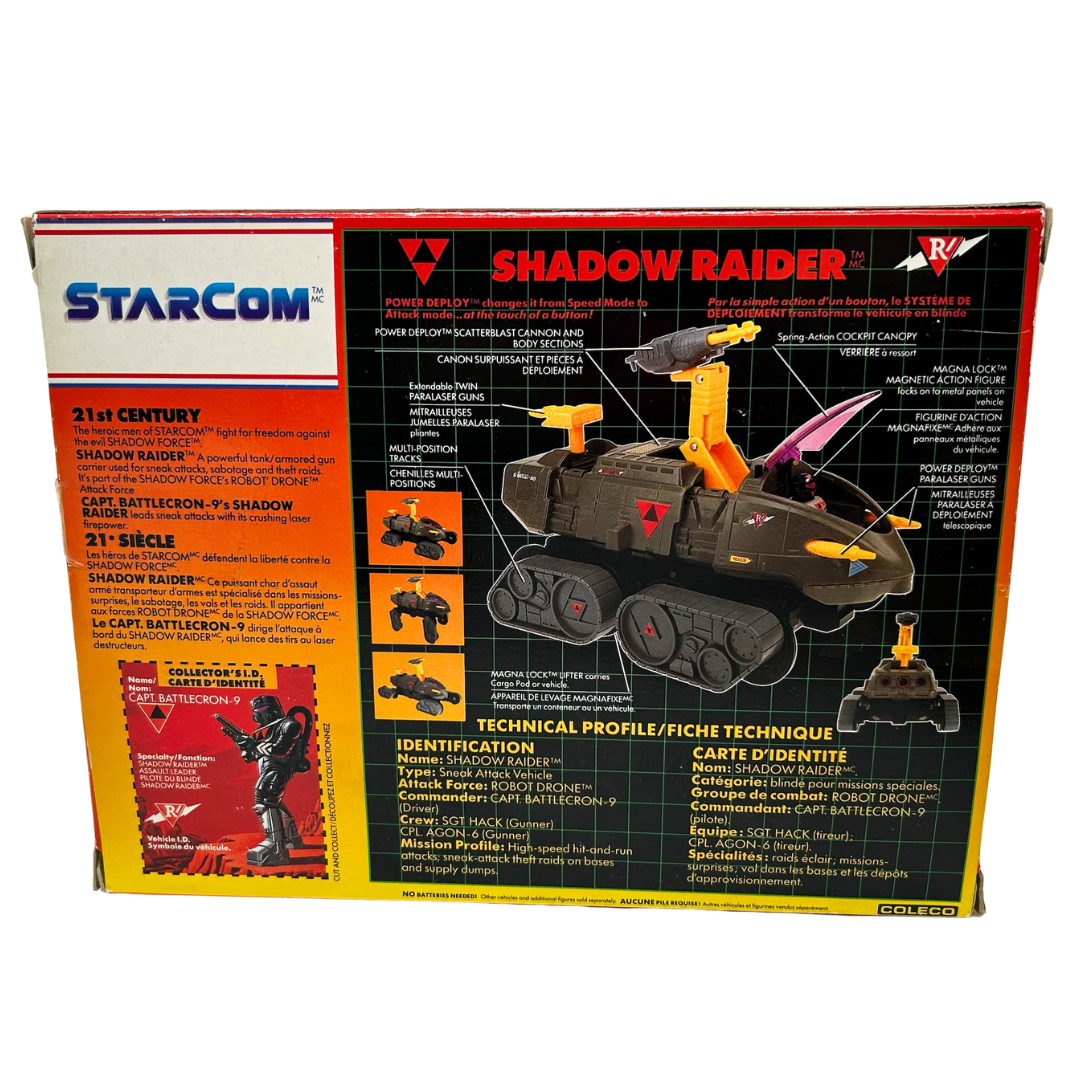 Starcom Shadow Raider complete with box & inserts 19