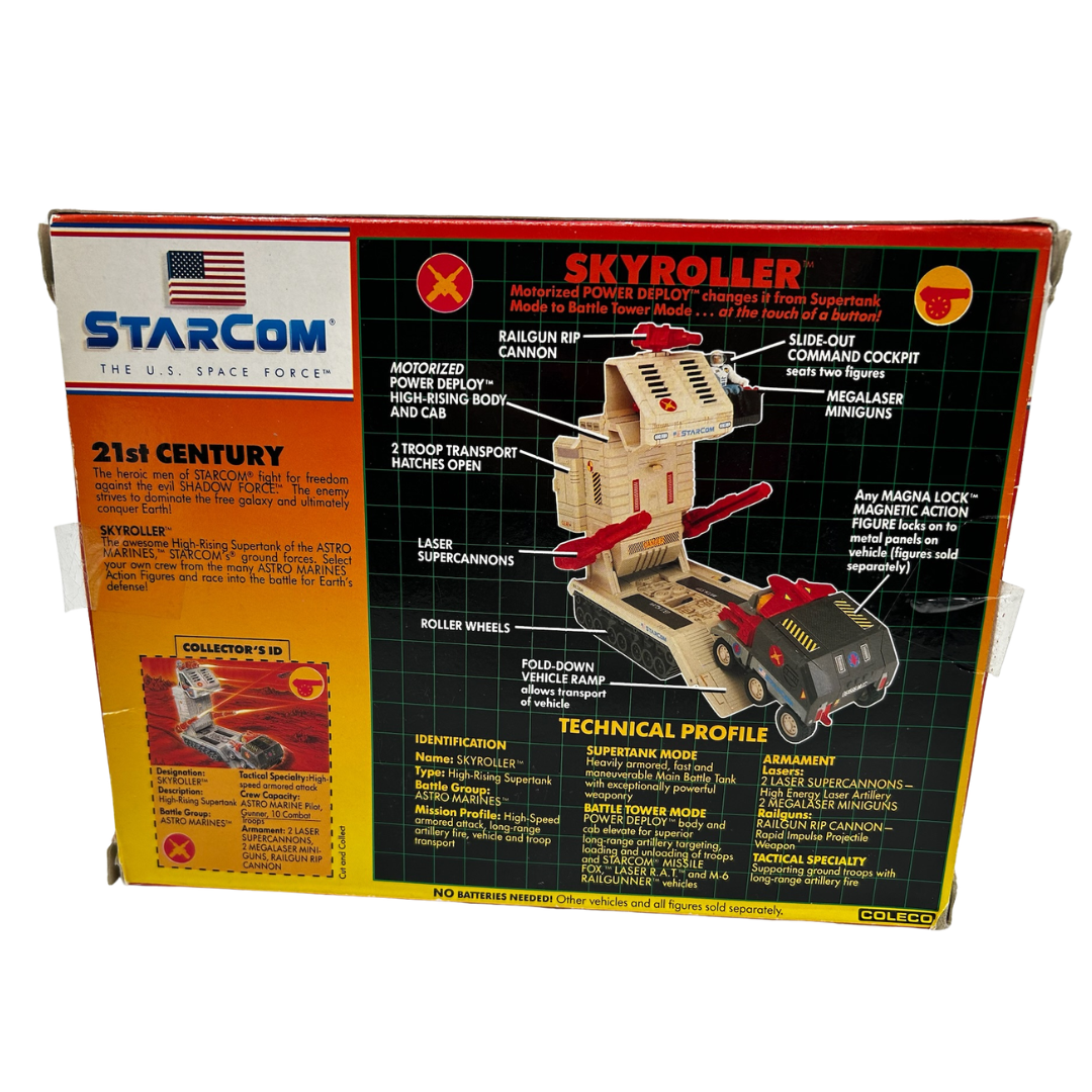 Starcom Skyroller complete & working with box, instructions & sticker sheet 258