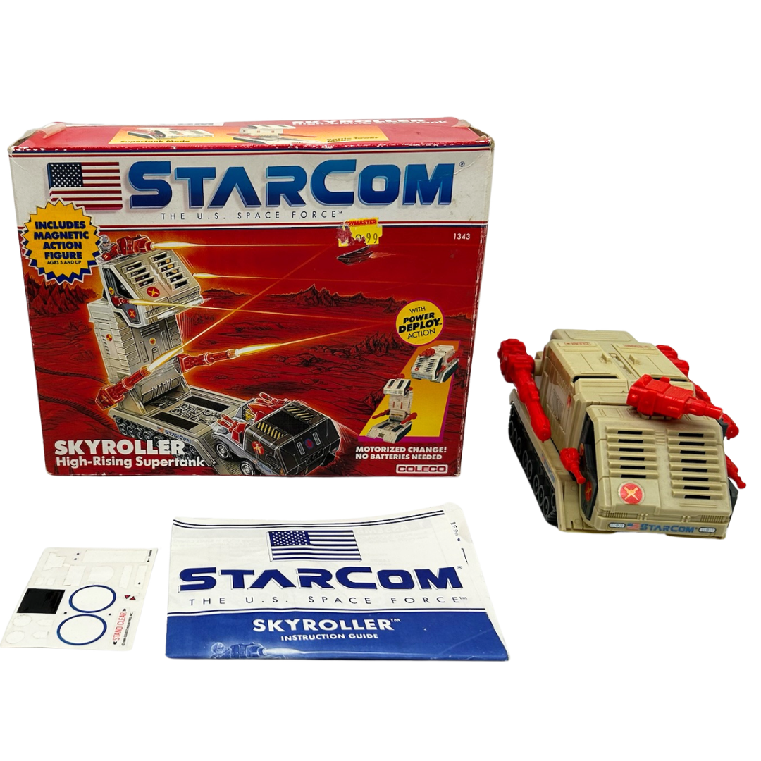 Starcom Skyroller complete & working with box, instructions & sticker sheet 258