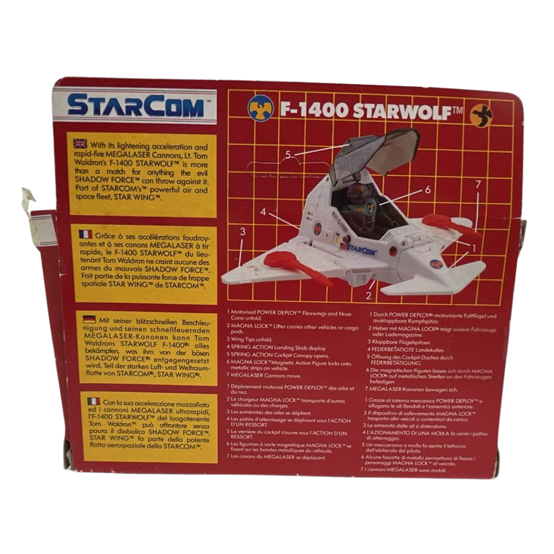 Starcom F-1400 Starwolf boxed, complete & working Star Wolf 250