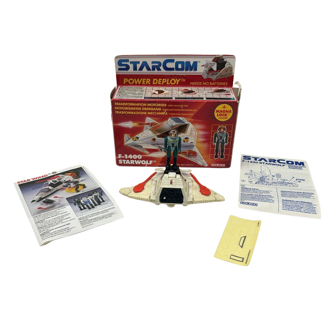 Starcom F-1400 Starwolf boxed, complete & working Star Wolf 250