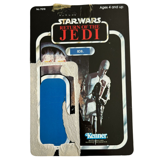 Vintage Star Wars 8D8 ROTJ 79 back some damage, Kenner