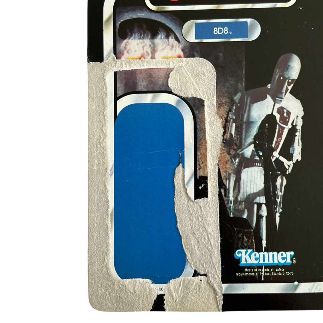 Vintage Star Wars 8D8 ROTJ 79 back some damage, Kenner