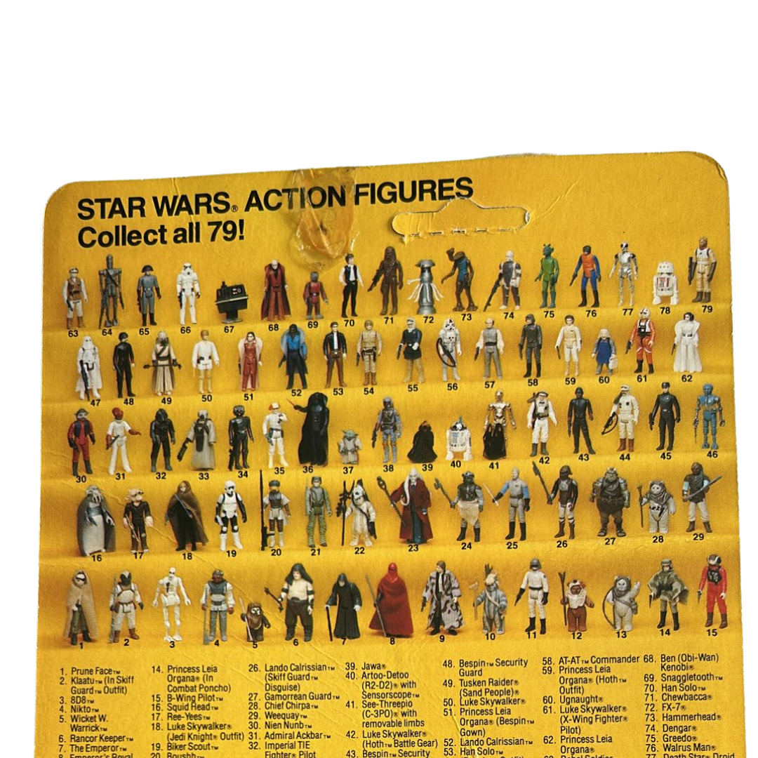 Vintage Star Wars 8D8 ROTJ 79 back some damage, Kenner