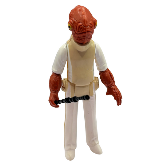 Vintage Star Wars Admiral Ackbar complete figure LFL 1982 Taiwan 780