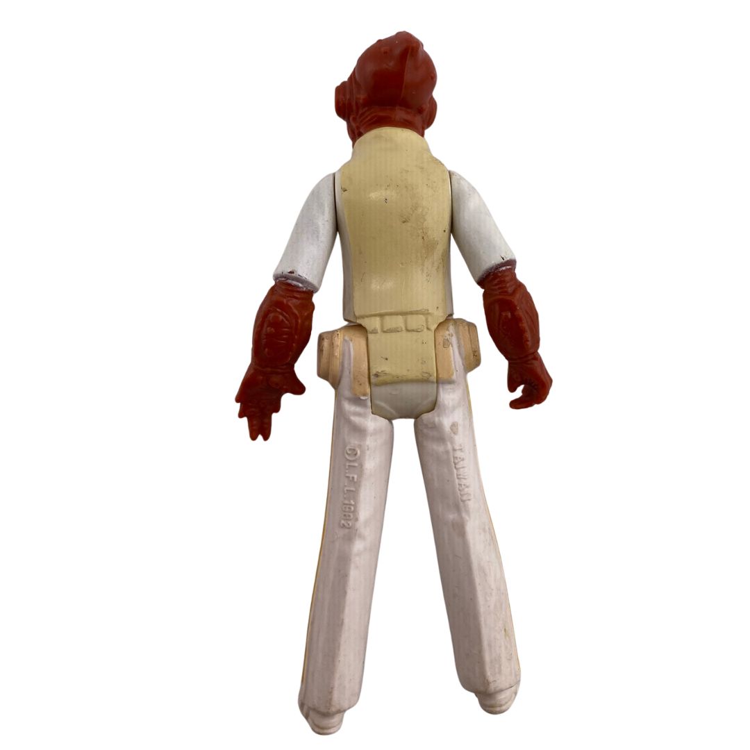 Vintage Star Wars Admiral Ackbar complete with orig accessory 1982 Taiwan 483