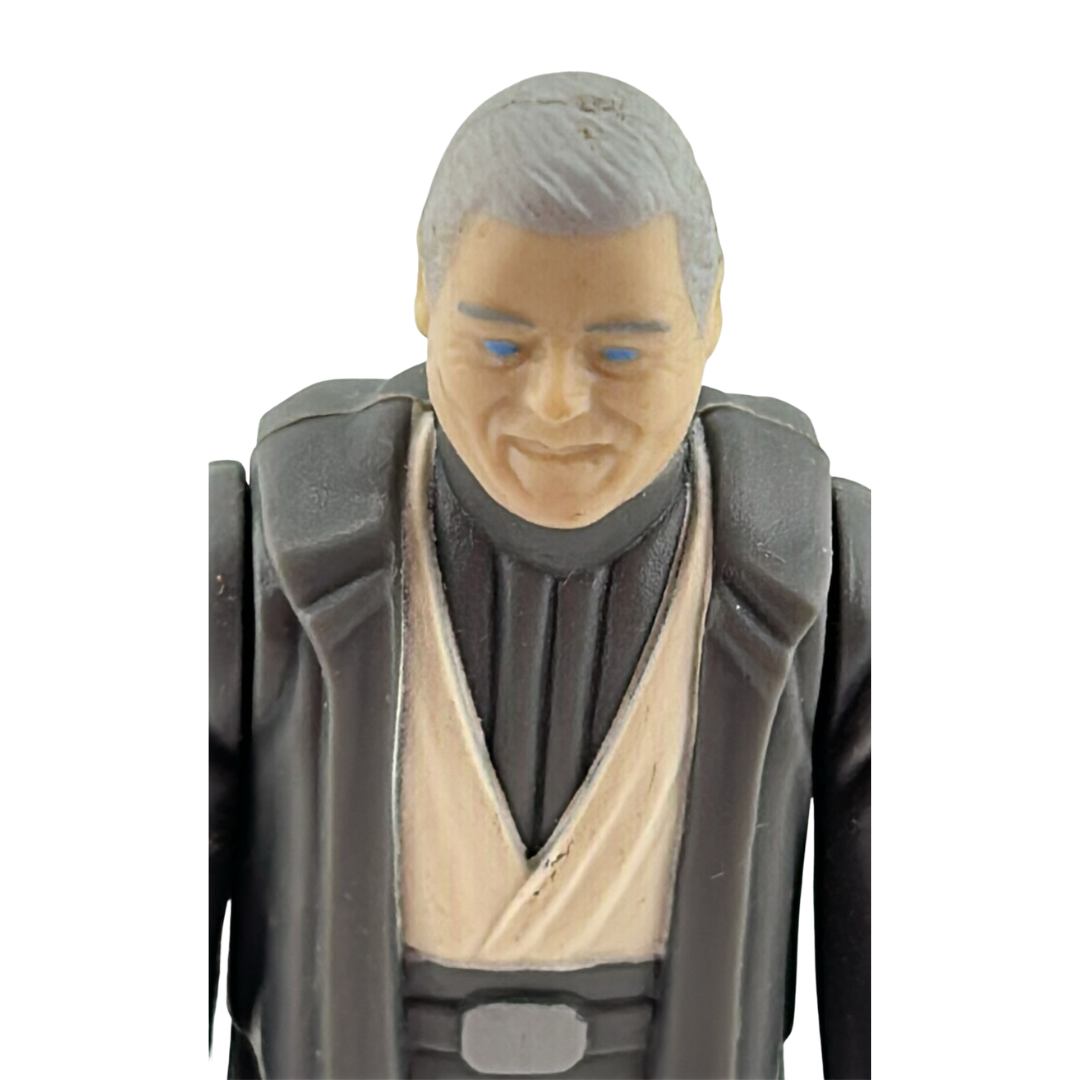 Vintage Star Wars Anakin Skywalker with opened tri-logo cardback with bubble