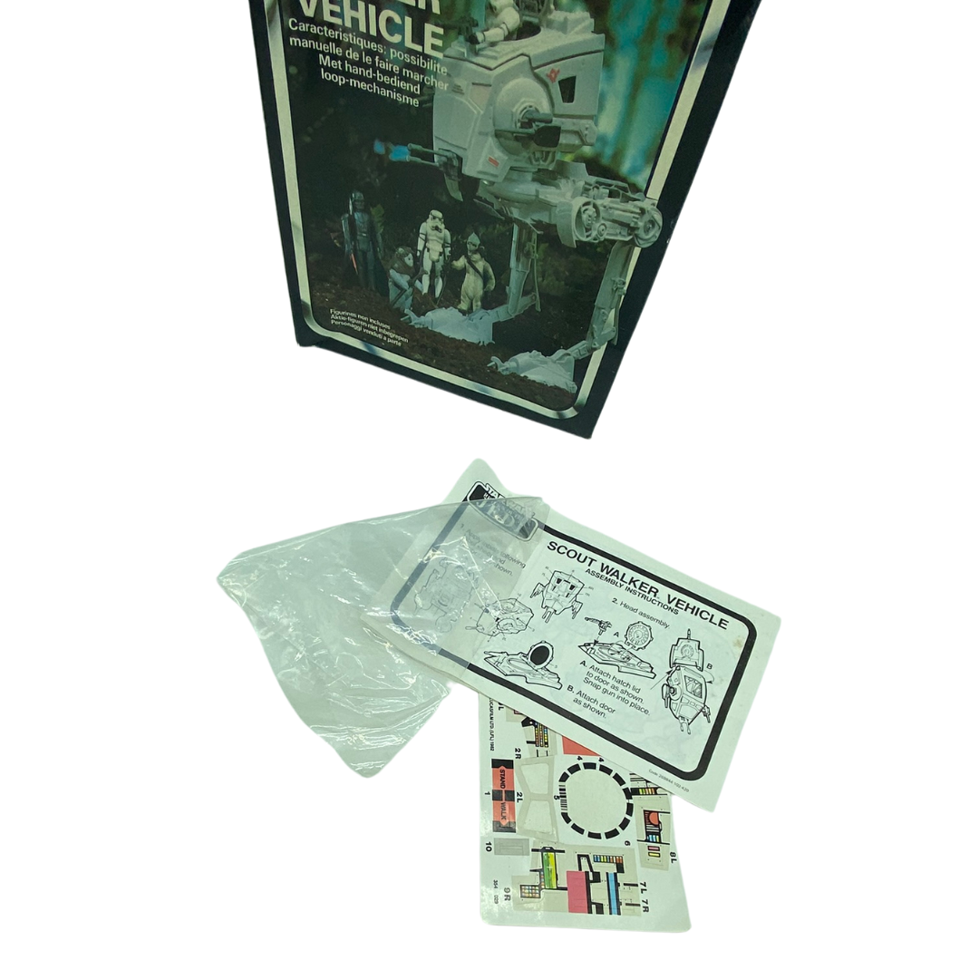 Vintage Star Wars ATST complete & boxed with insert, instructions ROTJ box