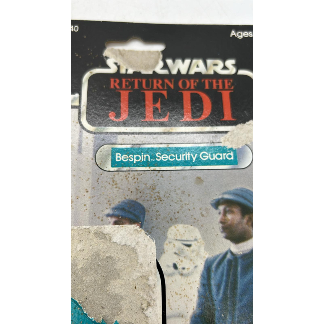 Bespin Security Guard Card Back 77 Back Original ROTJ