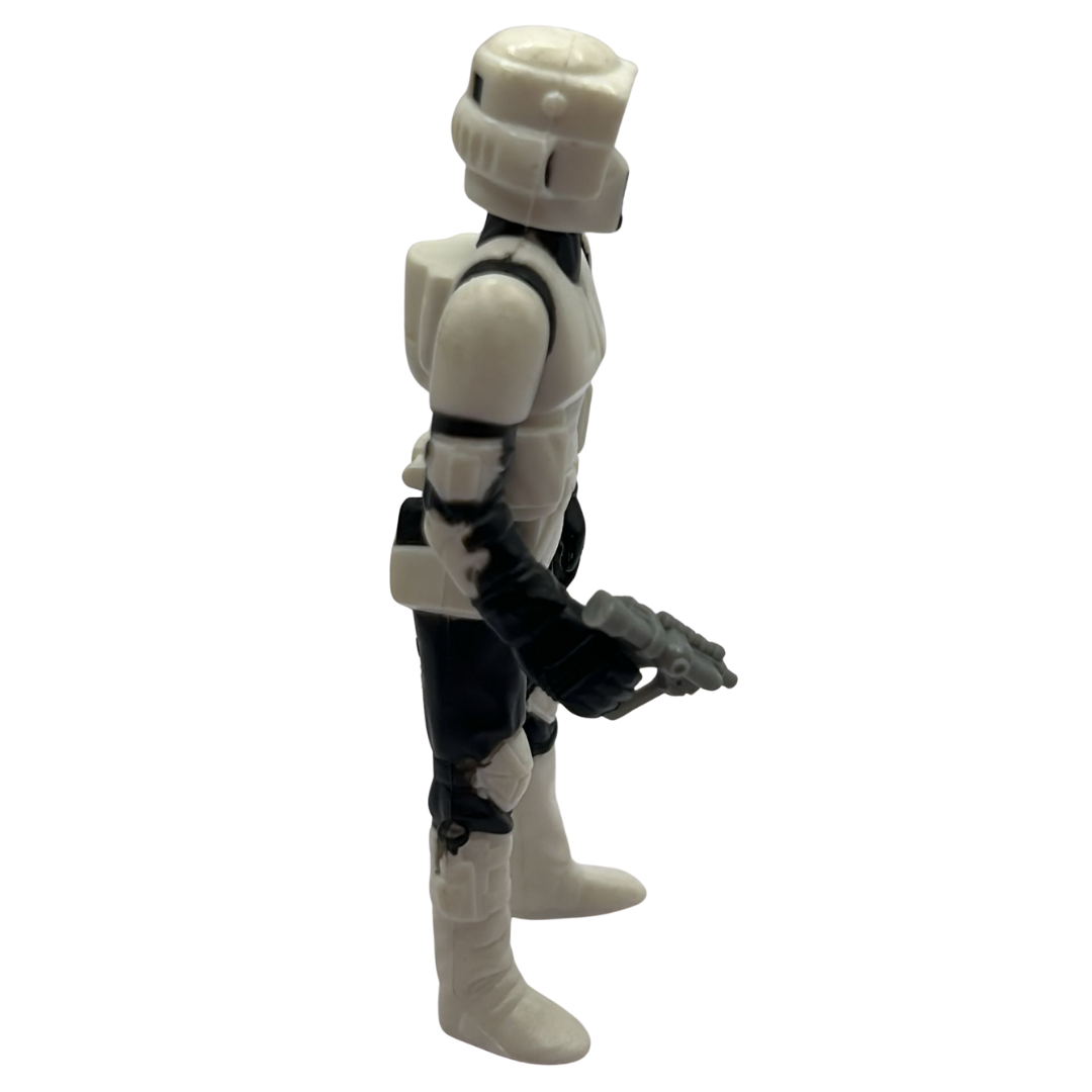 Vintage Star Wars Biker Scout figure complete Hong Kong LFL 83 792