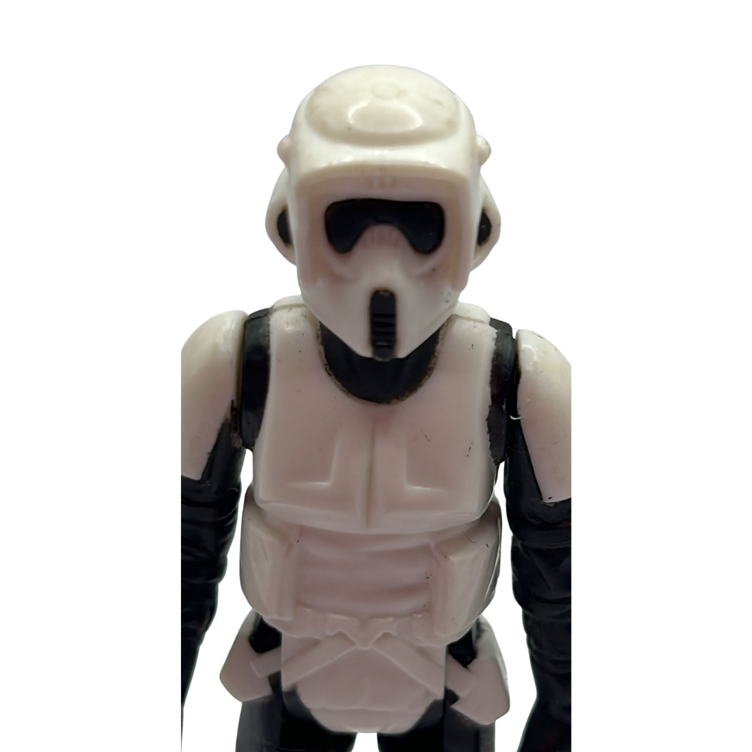 Vintage Star Wars Biker Scout figure complete Hong Kong LFL 83 792