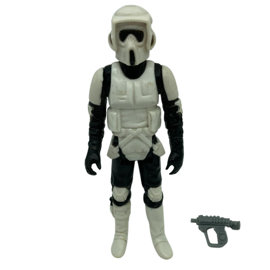 Vintage Star Wars Biker Scout complete with original weapon Hong Kong LFL 1983 70