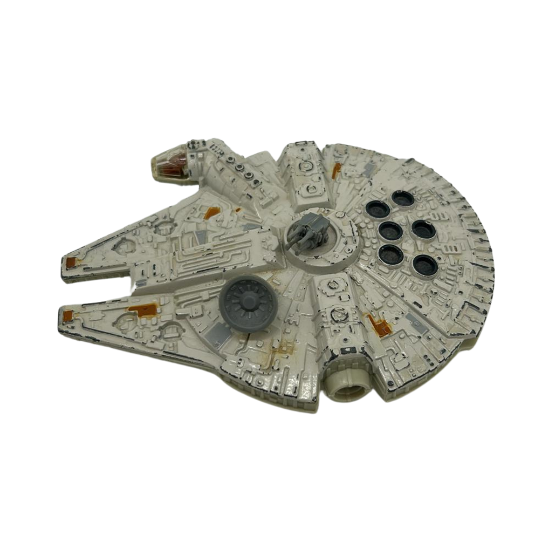Sold Vintage Star Wars Diecast Millenium Falcon complete 137