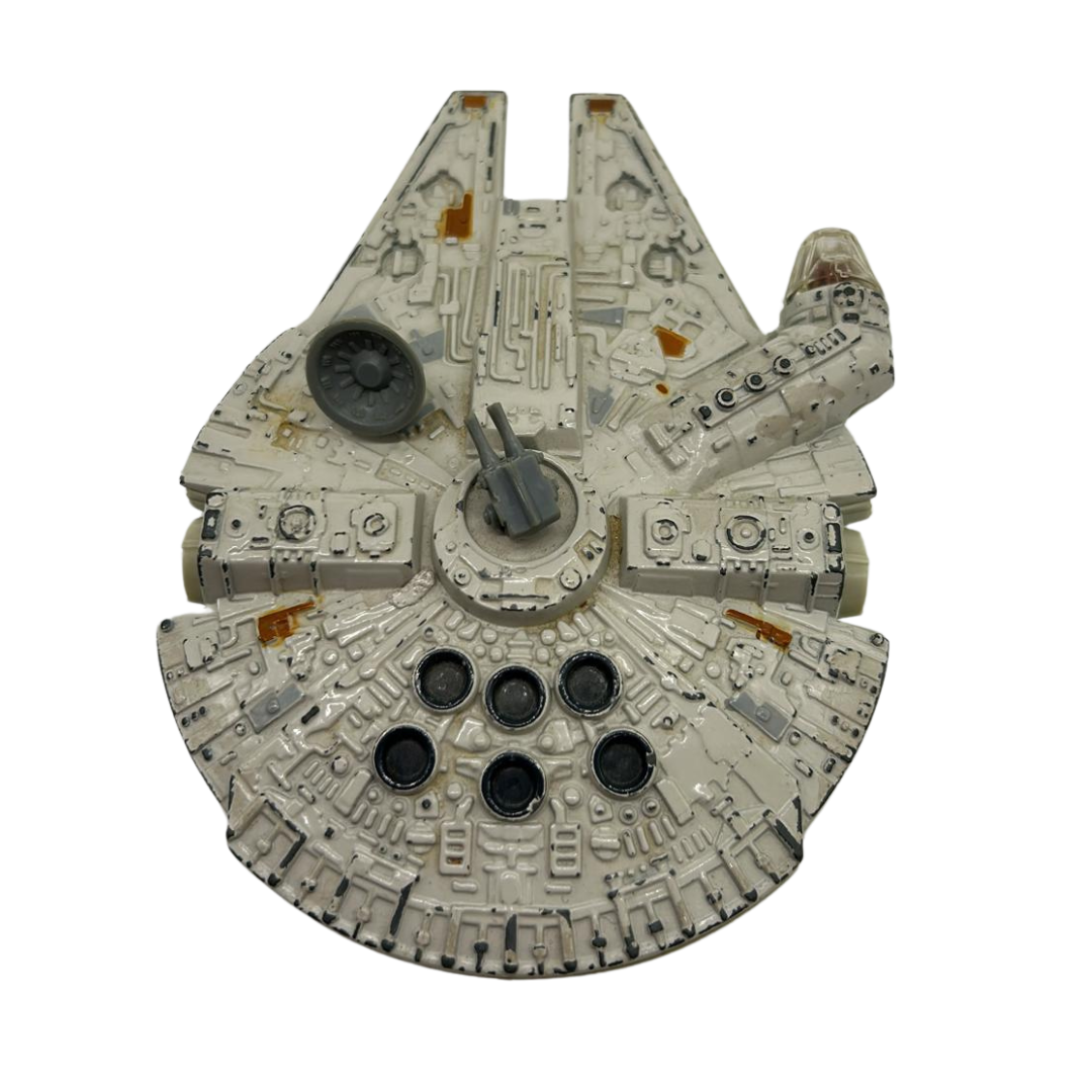 Sold Vintage Star Wars Diecast Millenium Falcon complete 137