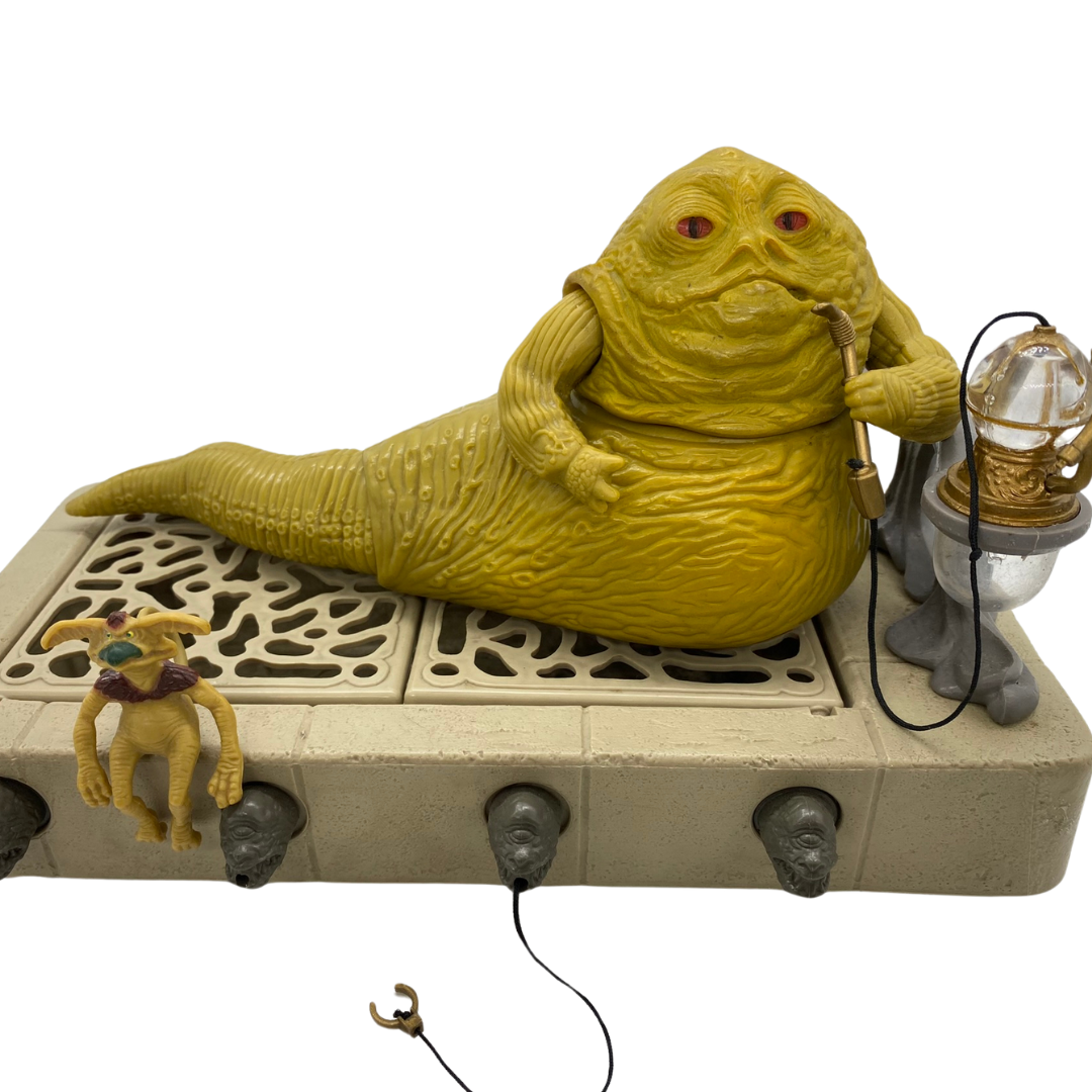 Vintage Star Wars Jabba The Hutt playset complete 295