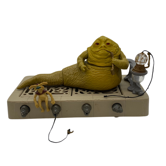 Vintage Star Wars Jabba The Hutt figure playset complete 627