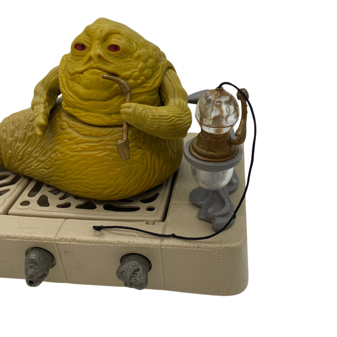Vintage Star Wars Jabba The Hutt figure playset complete 627