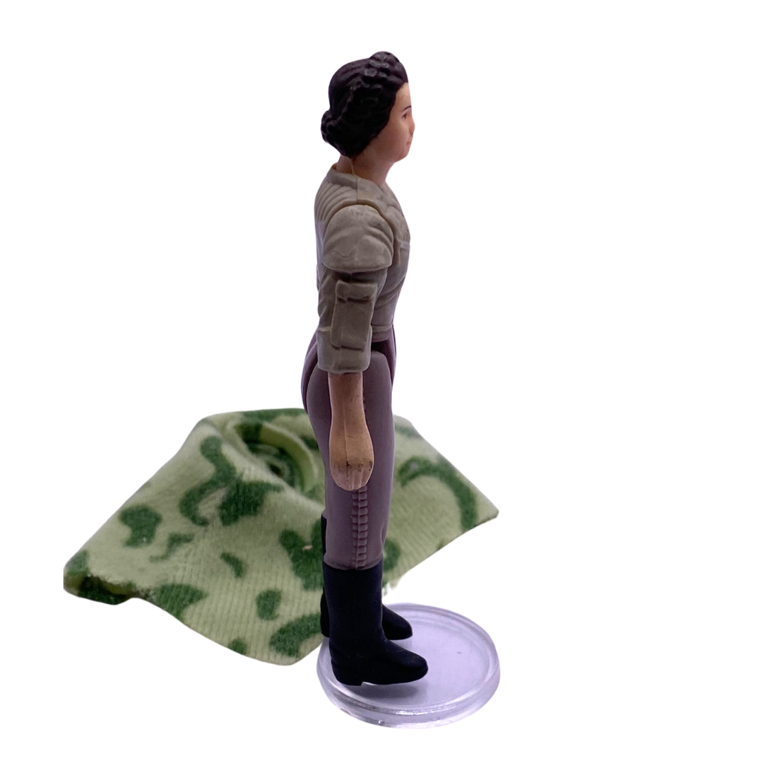 Vintage Star Wars Princess Leia Endor figure LFL 1984 NO COO Poncho Original 25