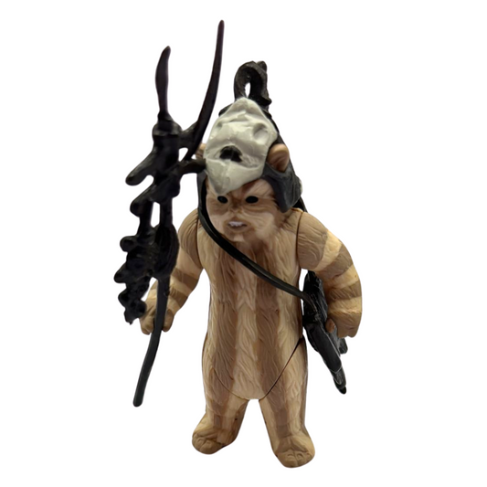Vintage Star Wars Logray Ewok figure complete LFL 1983 Macau 793