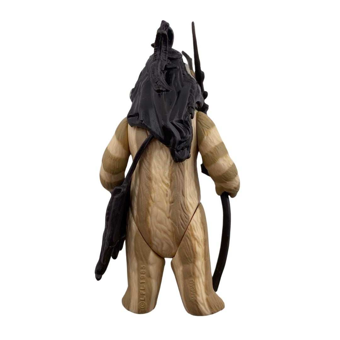 Vintage Star Wars Logray Ewok figure complete LFL 1983 Macau 366