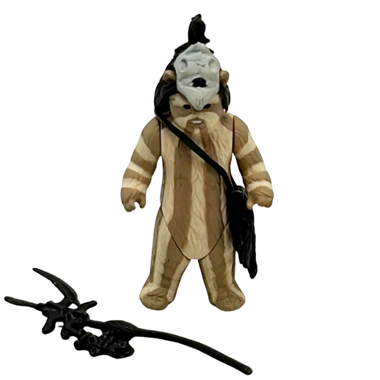 Vintage Star Wars Logray Ewok figure complete LFL 1983 Macau 139D