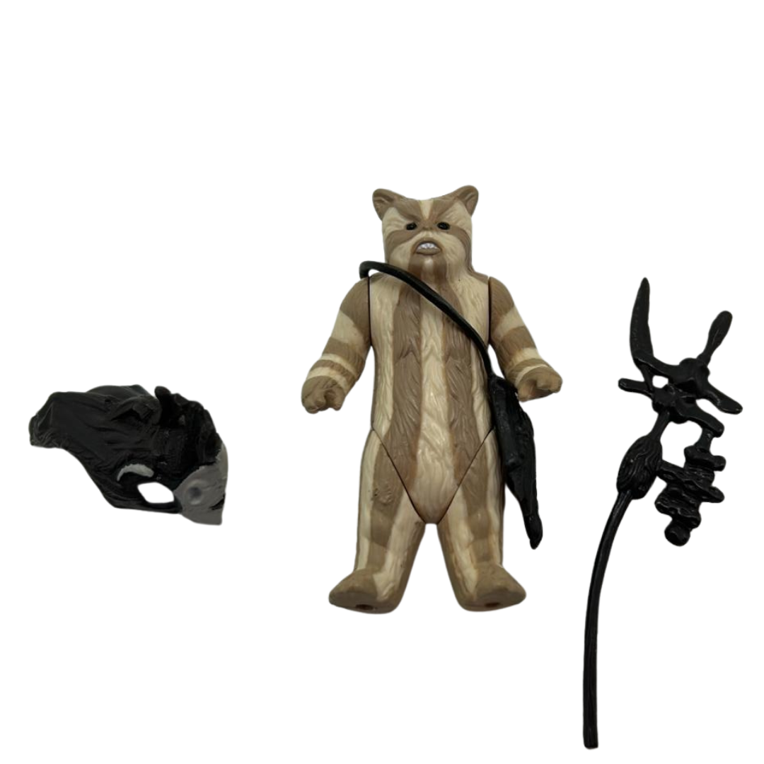 Vintage Star Wars Logray Ewok figure complete LFL 1983 Macau 139D