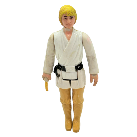 Vintage Star Wars Luke Skywalker Farm Boy blonde 1977 GMFGI Hong Kong 267