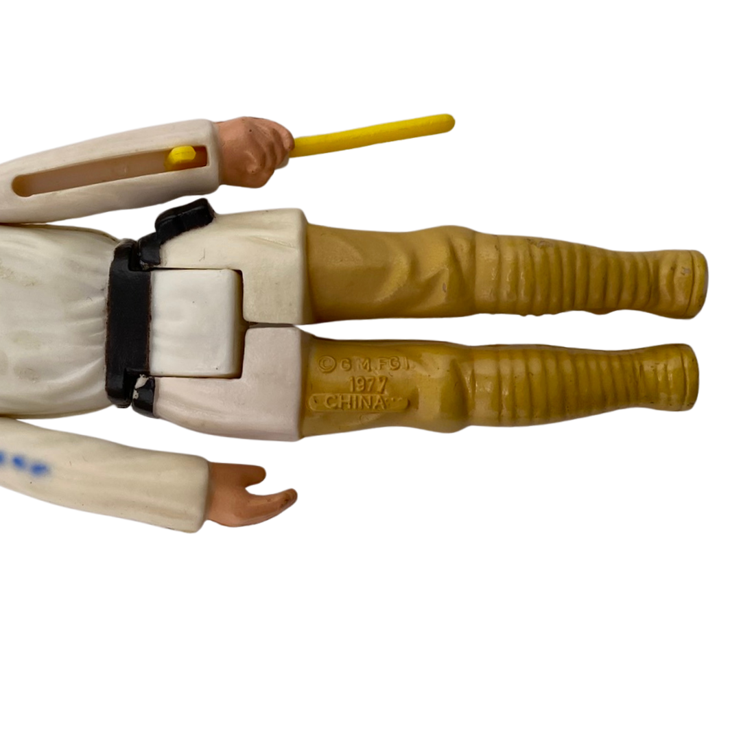 Vintage Star Wars Luke Skywalker Farmboy blonde hair GMFGI 1977 China 417